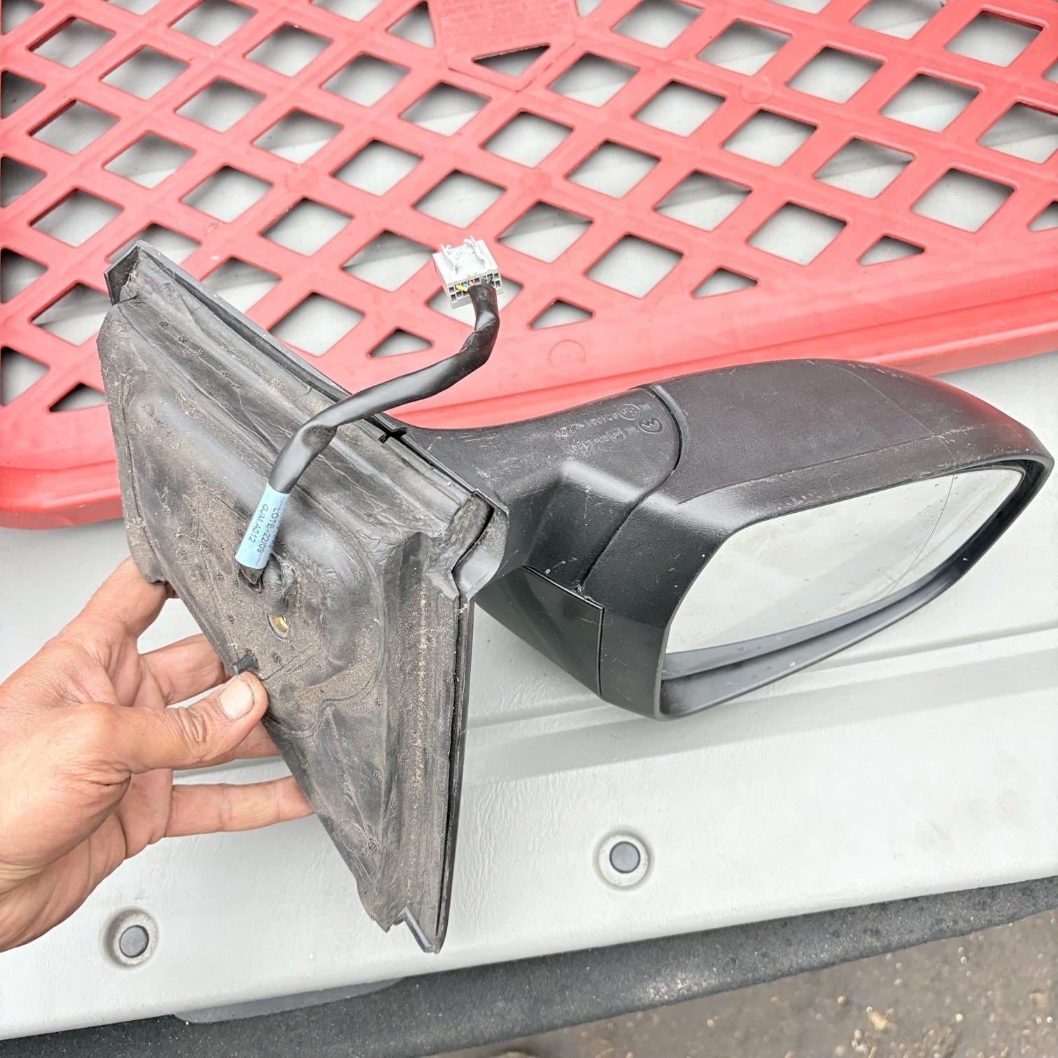 Ford Mondeo Mk4 2007-2014 Left Wing Mirror Electric No Indicator E9 024384