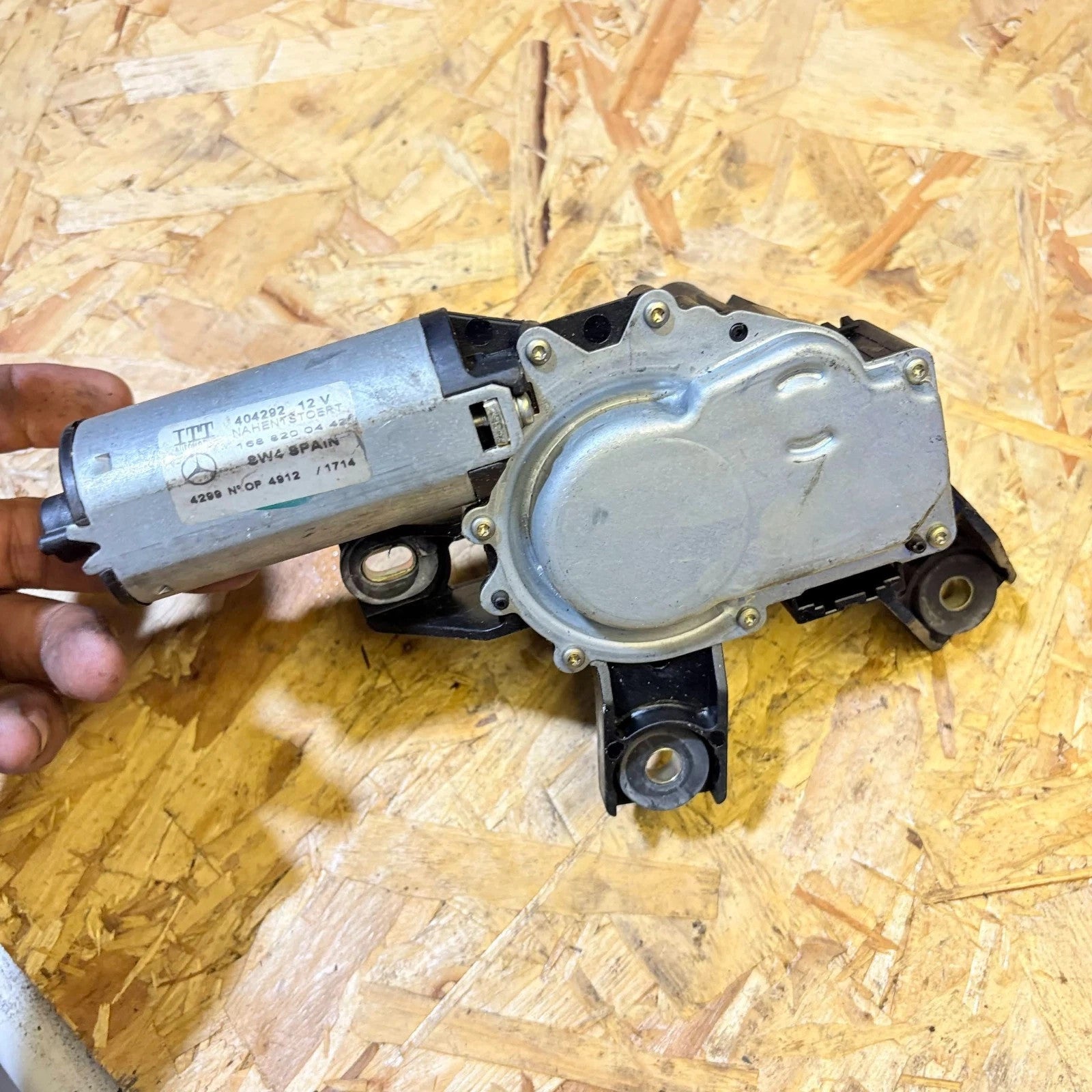 Mercedes A-Class W168 Rear Wiper Motor 1688200442 A1688200442 404292 1997-2004