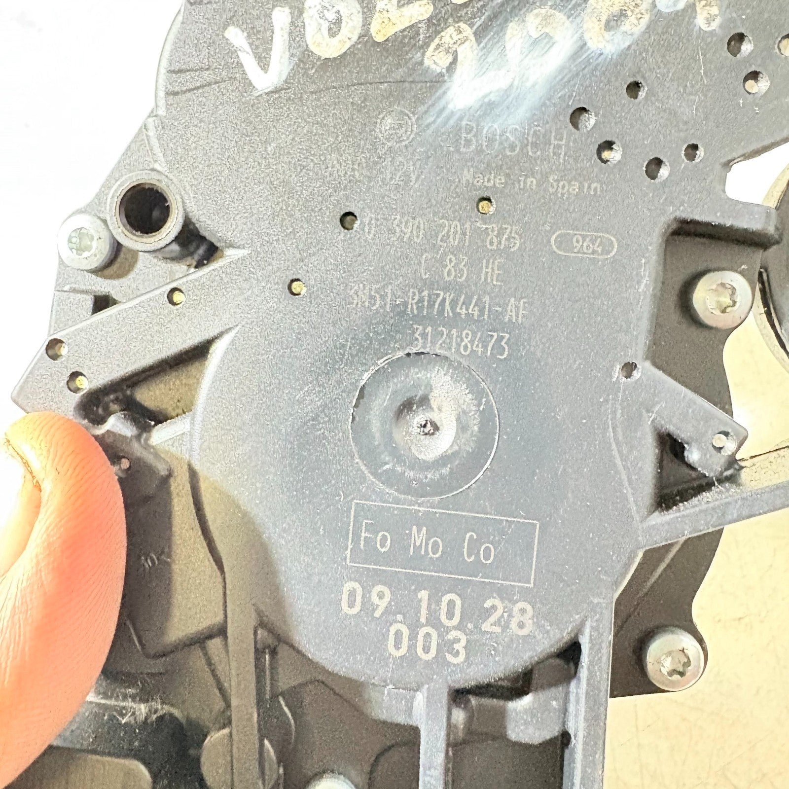 VOLVO V50 2004-2012 REAR TAILGATE BOOT WINDOW WIPER MOTOR 31218473