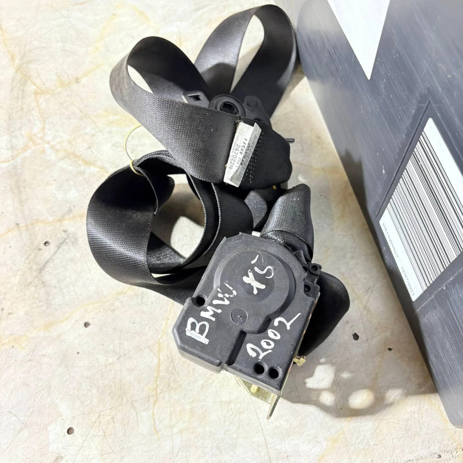 BMW X5 2002 Seat Belt S3705150902, 03b119nb6452 569541-20 040176