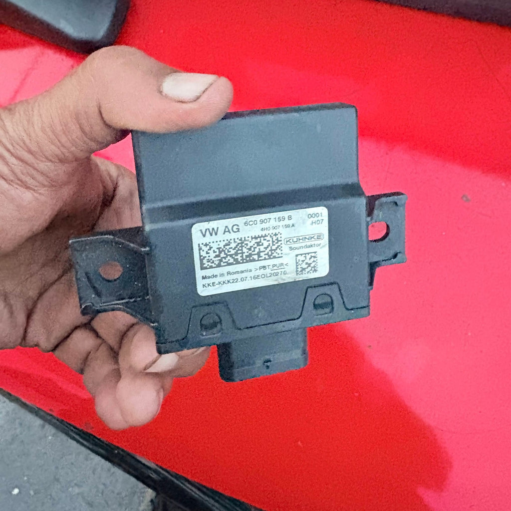 VW POLO Mk5 2009-2014 BODY SOUND IMPACT CONTROL MODULE ECU 6C0907159B