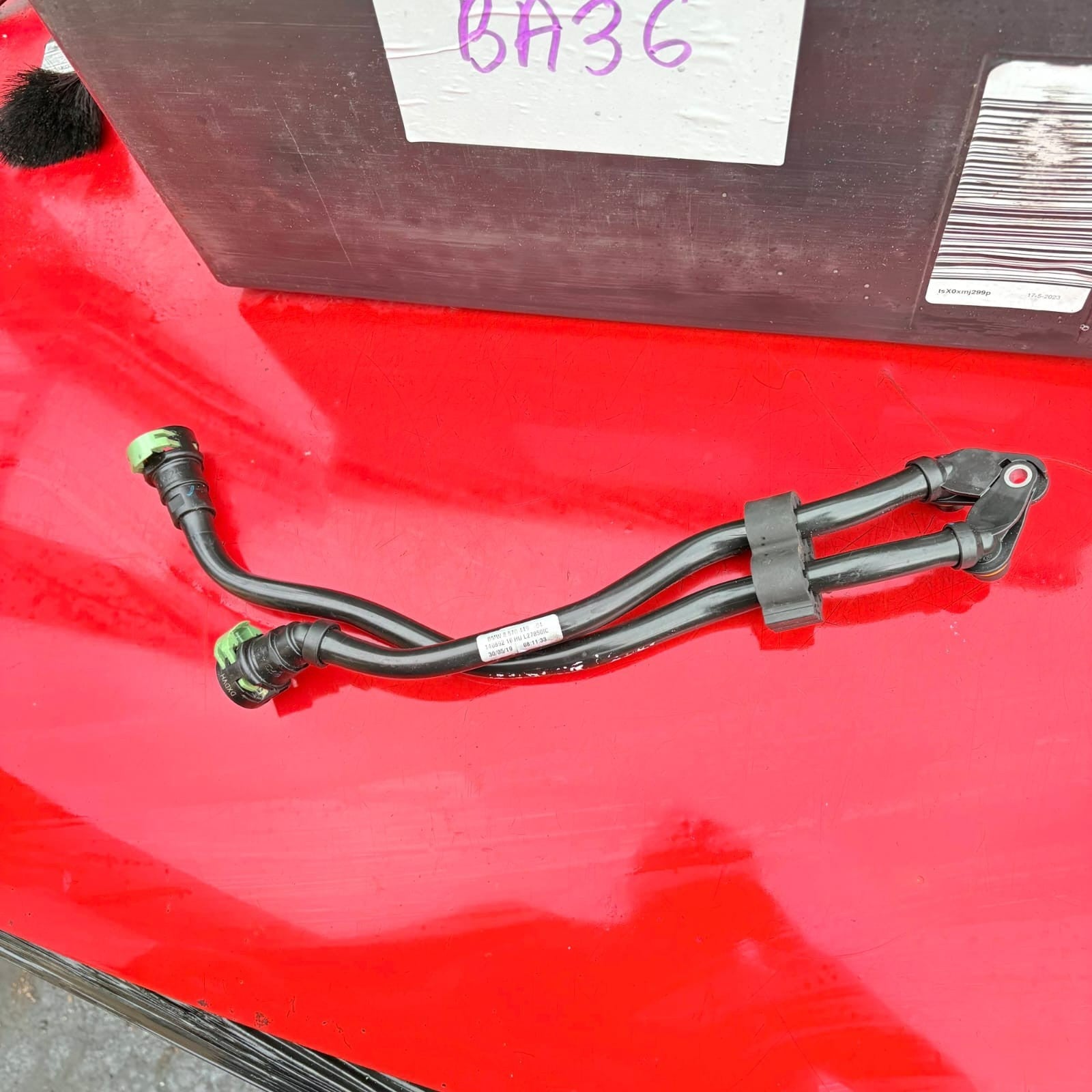 GEARBOX OIL COOLER PIPE FOR BMW 5 series F10 F11 2.0 Diesel B47D20A 8570449 2019