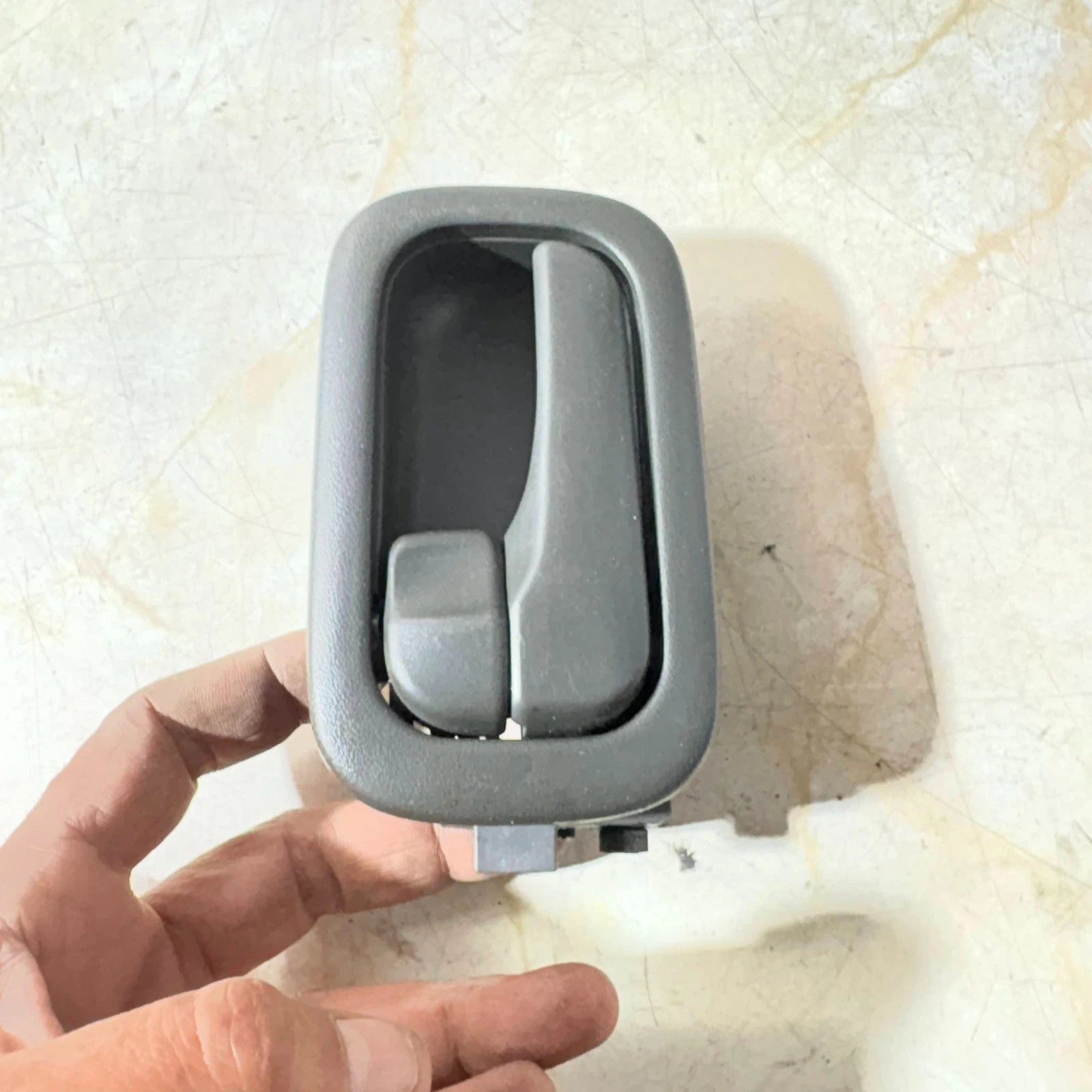 Nissan XTrail T31 20072013 Rear Left Inner Door Handle Passenger Side Grey