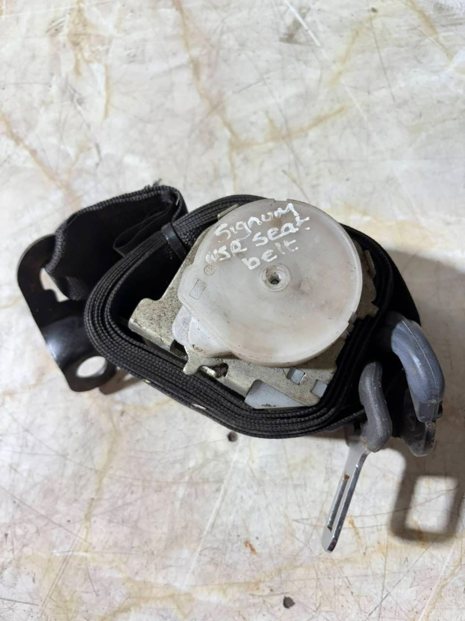 041039 seat belt belt rear right Opel Signum de1525768-12