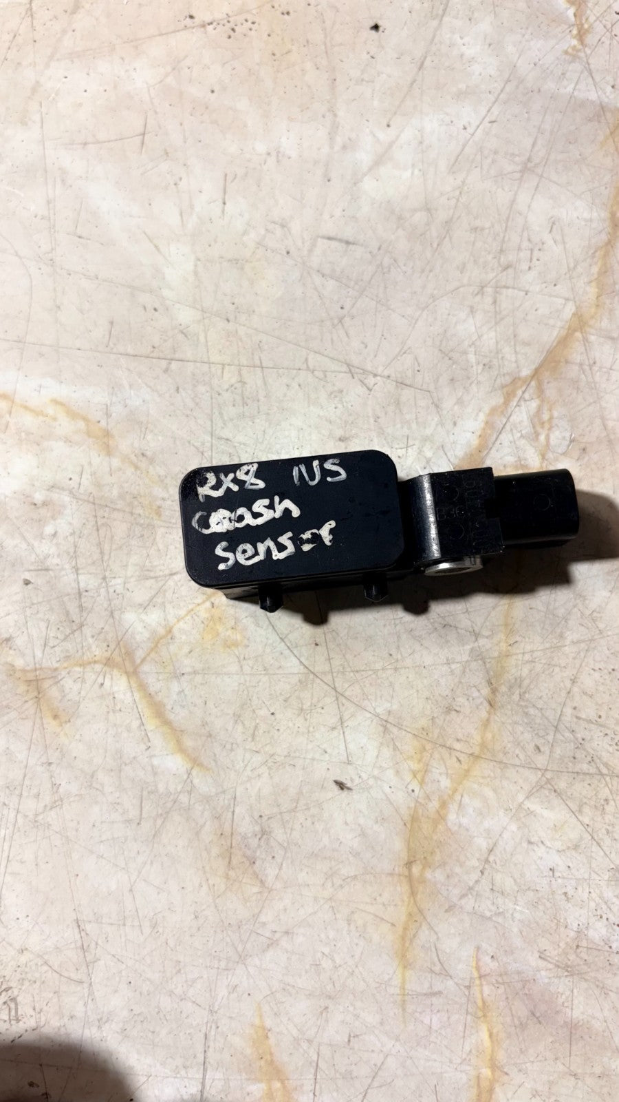 MAZDA RX8 SRS CRASH SIDE IMPACT SENSOR PASSENGER SIDE GJ6A-57-KCO
