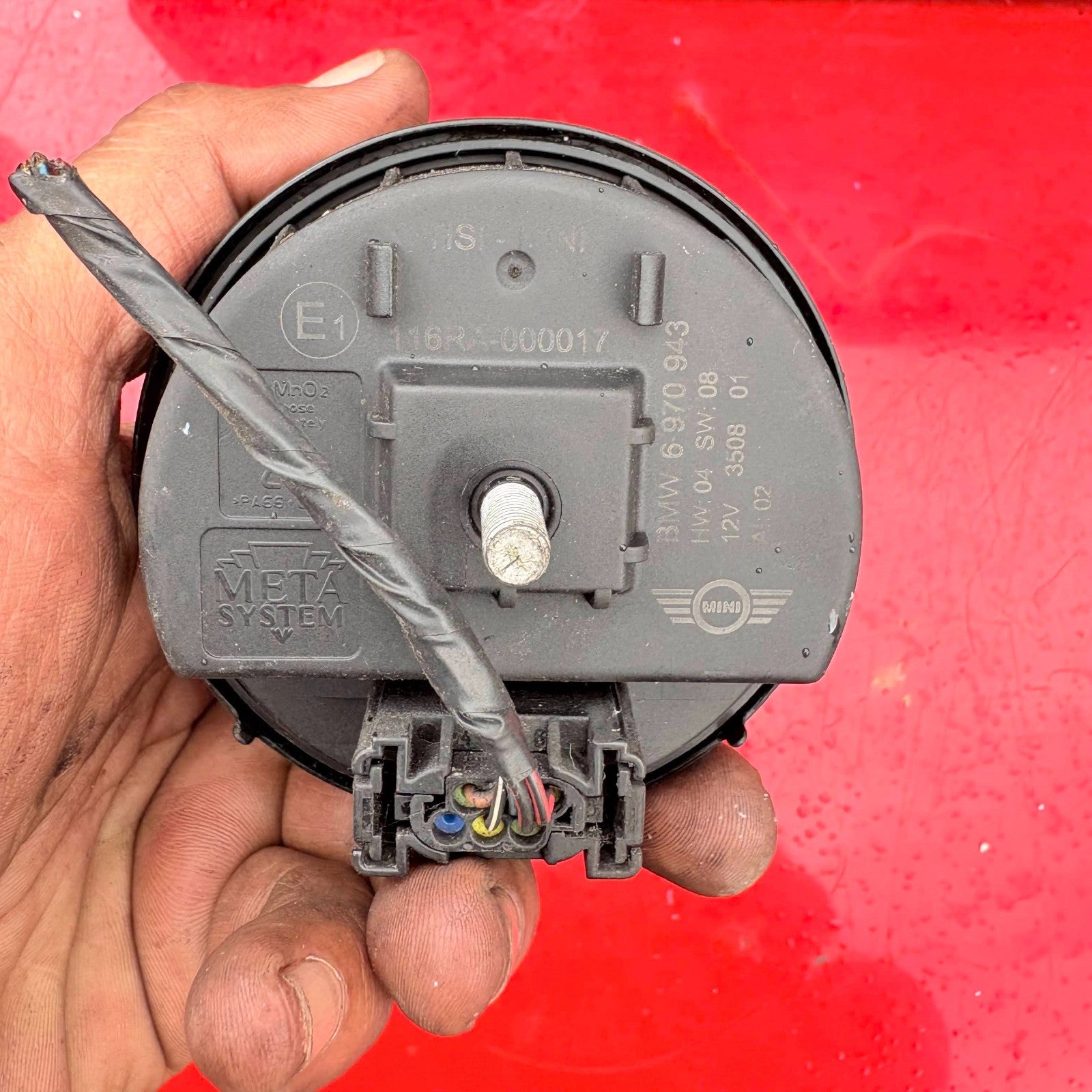 MINI COOPER 2006-2010 ANTI THEFT ALARM SIREN 6970943 6 970 943