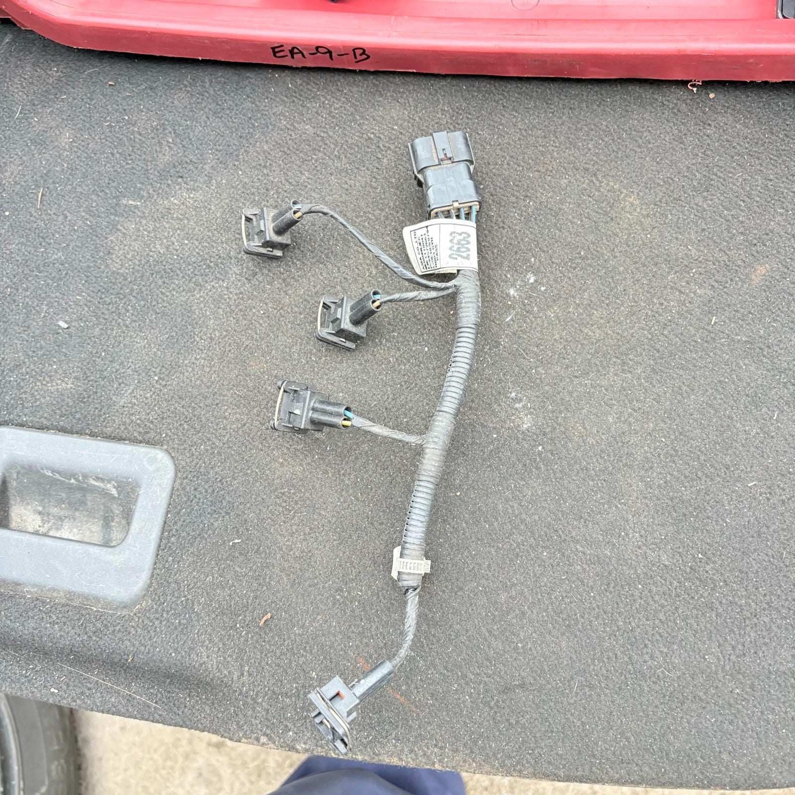 CHEVROLET SPARK FUEL INJECTORS WIRING LOOM 94572663 (10-14)