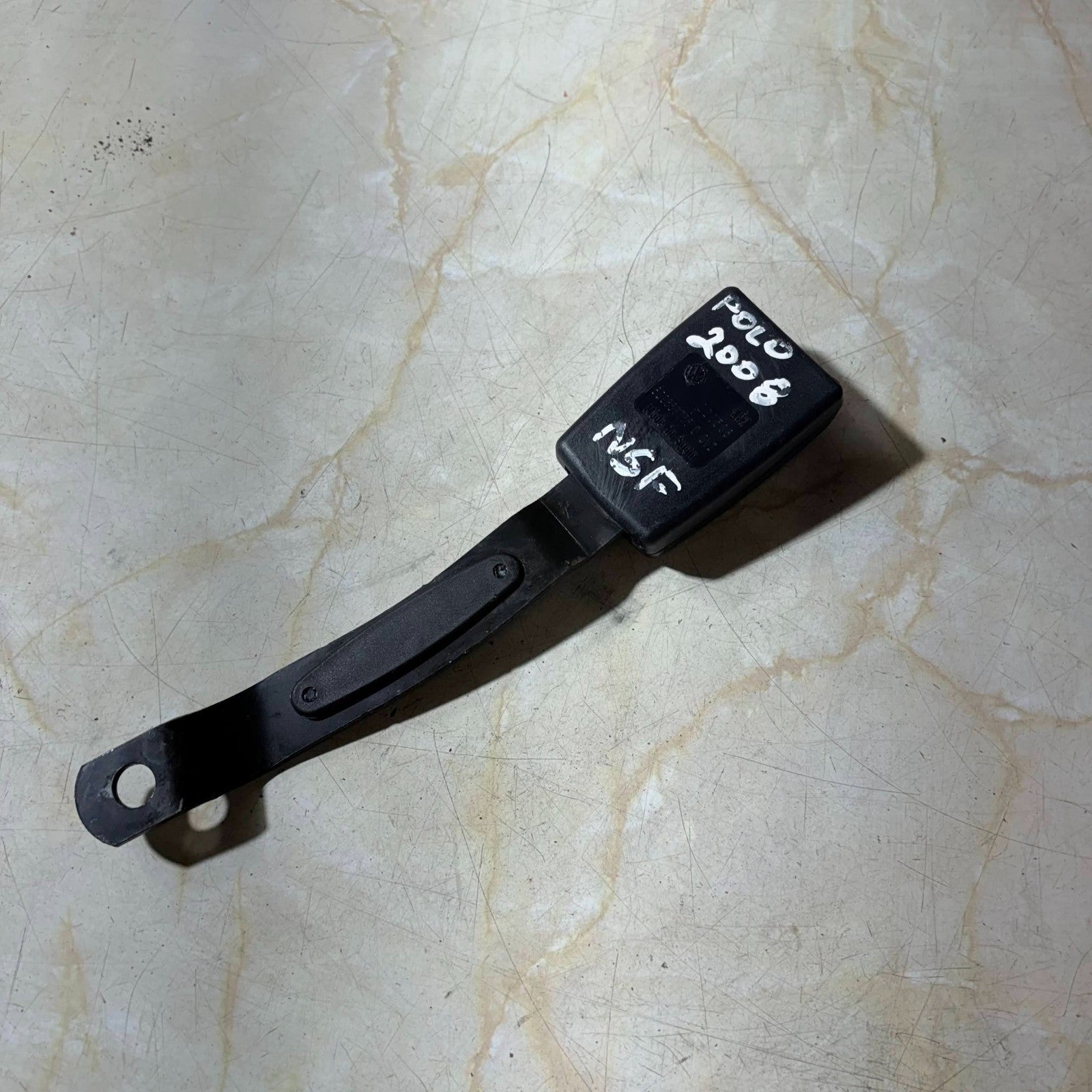VW Polo 9N/9N3 2002-2008 NSF Passenger Front Seat Belt Buckle 6Q0857755D