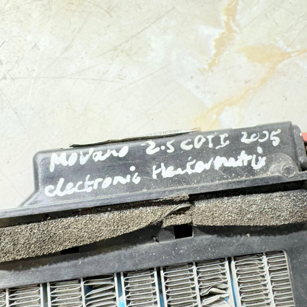 RENAULT MASTER MOVANO 2005 HEATER ELEMENT RADIATOR