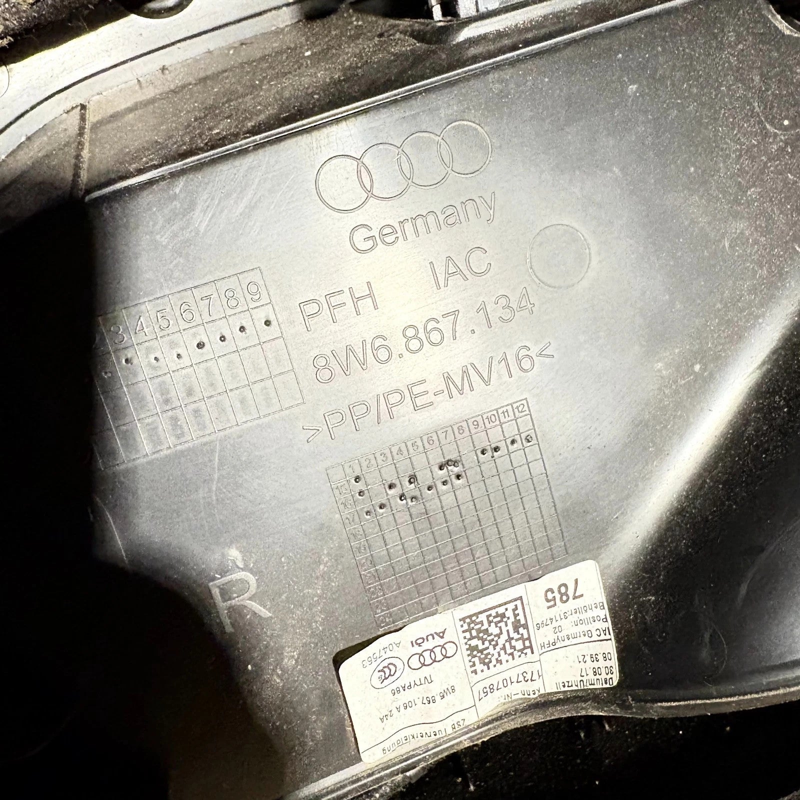 Audi A5 B9 20162020 S Line Coupe 3dr Front Right Door Card Panel 8W6867118
