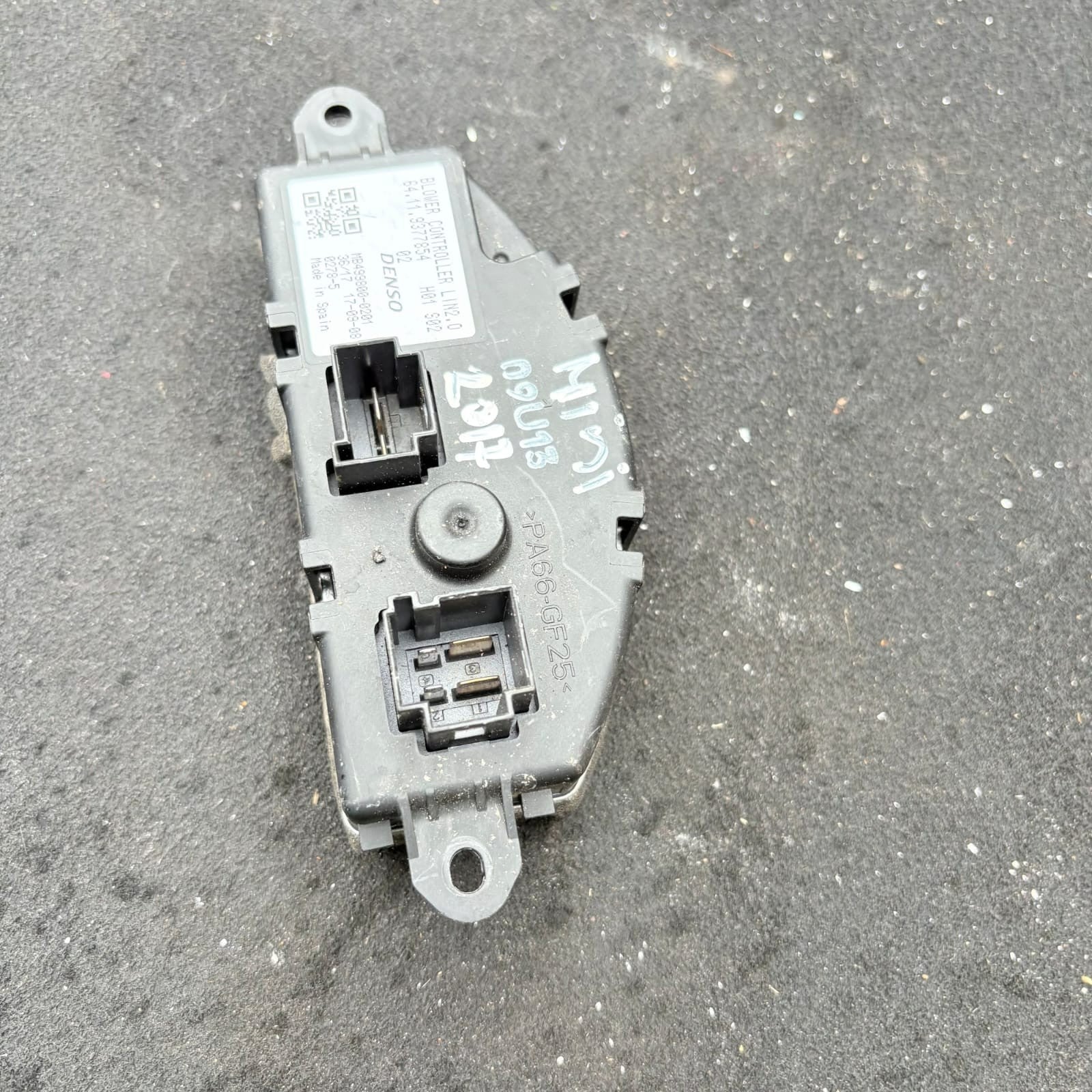 Mini Hatch F56 F55 F57 2014-2021 Heater Blower Motor Resistor 64119377854