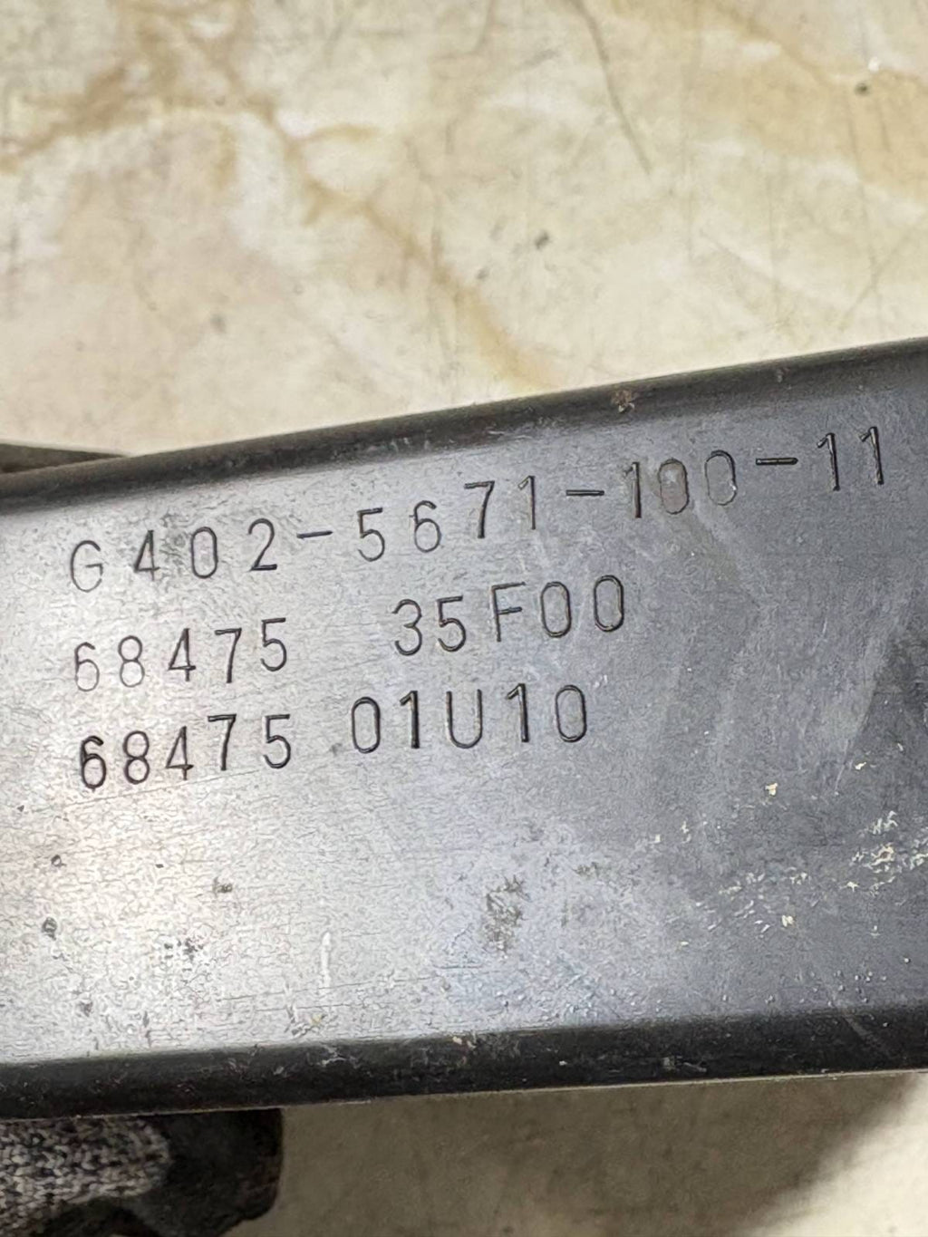 6847535F00 NISSAN X-TRAIL T CENTER DASHBOARD STORAGE COMPARTMENT
