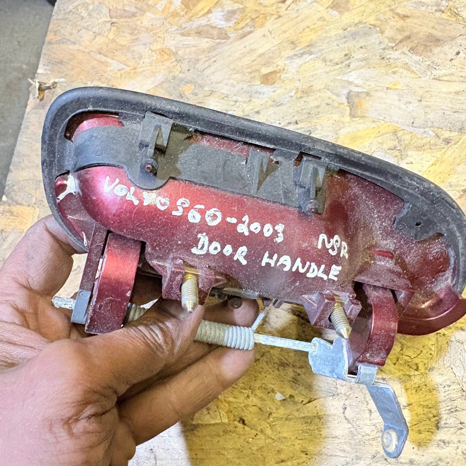 2003 VOLVO S60 N/S/R REAR LEFT EXTERIOR DOOR HANDLE