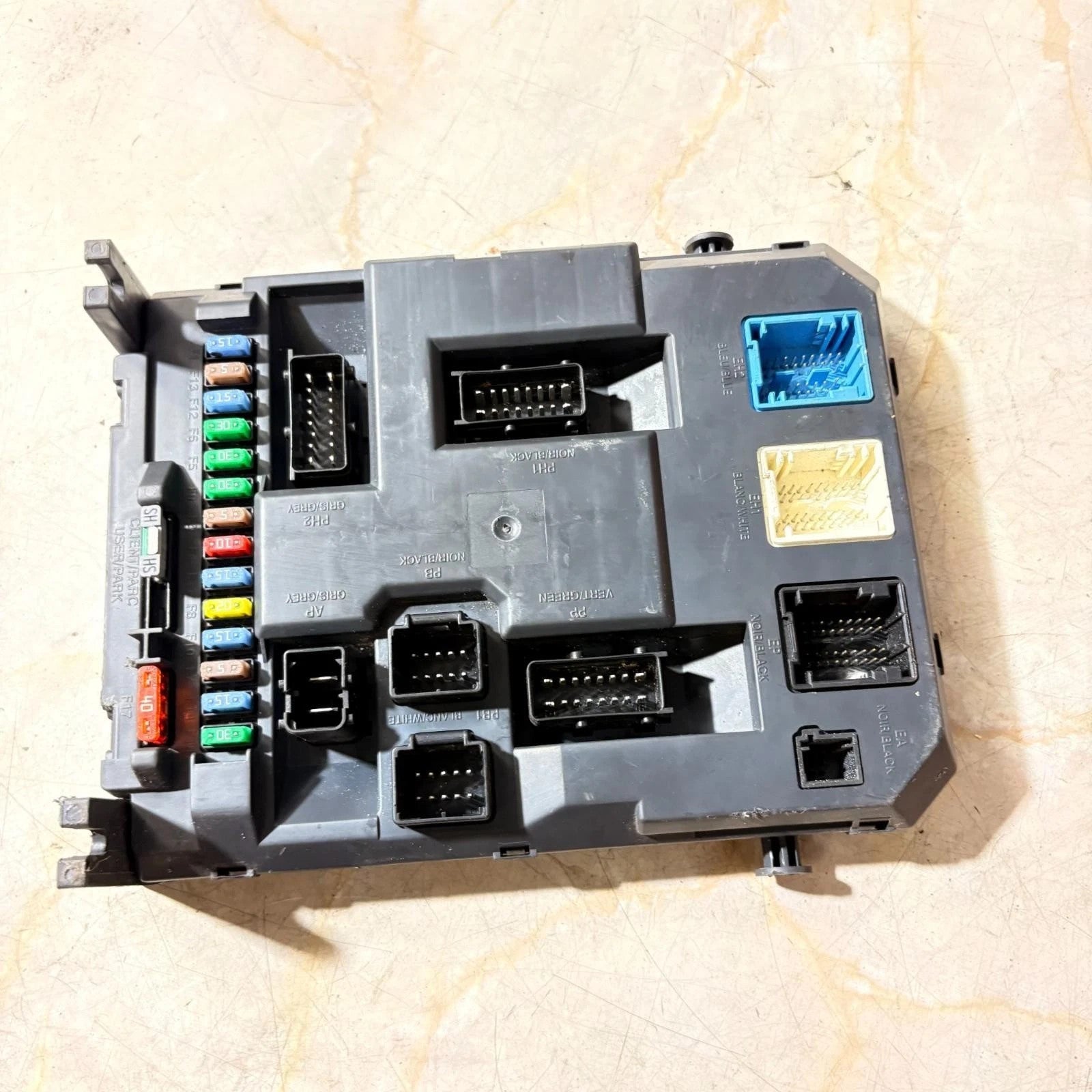 CITROEN C3 ULTRA + 2013 BSM BODY CONTROL MODULE 9666952280