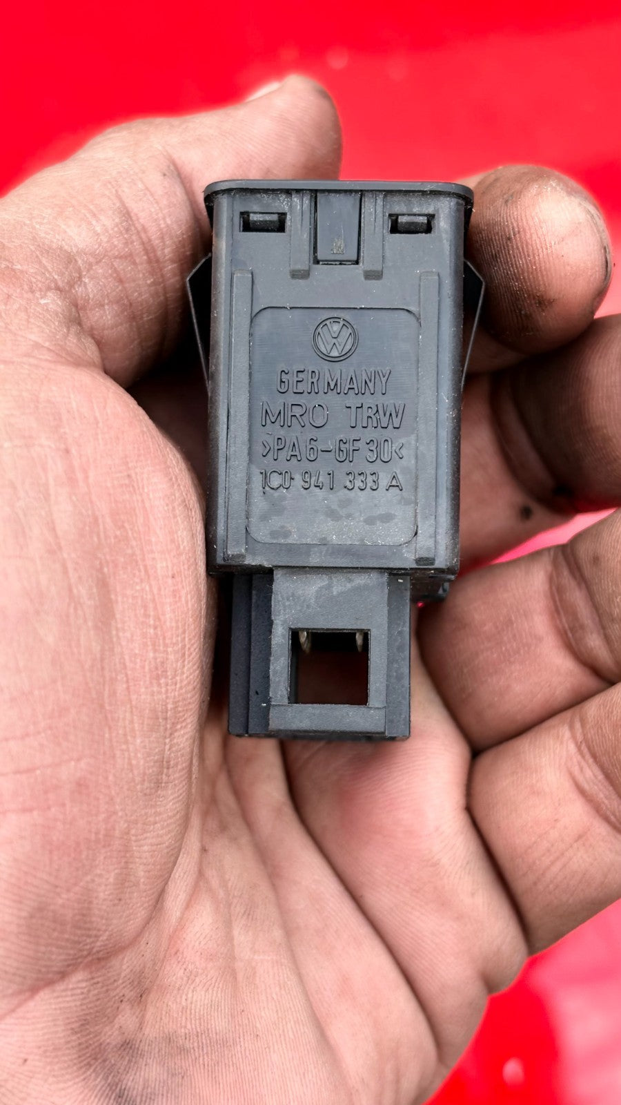 VOLKSWAGEN BEETLE 2009 HEADLIGHT CONTROL SWITCH 1C0941333A