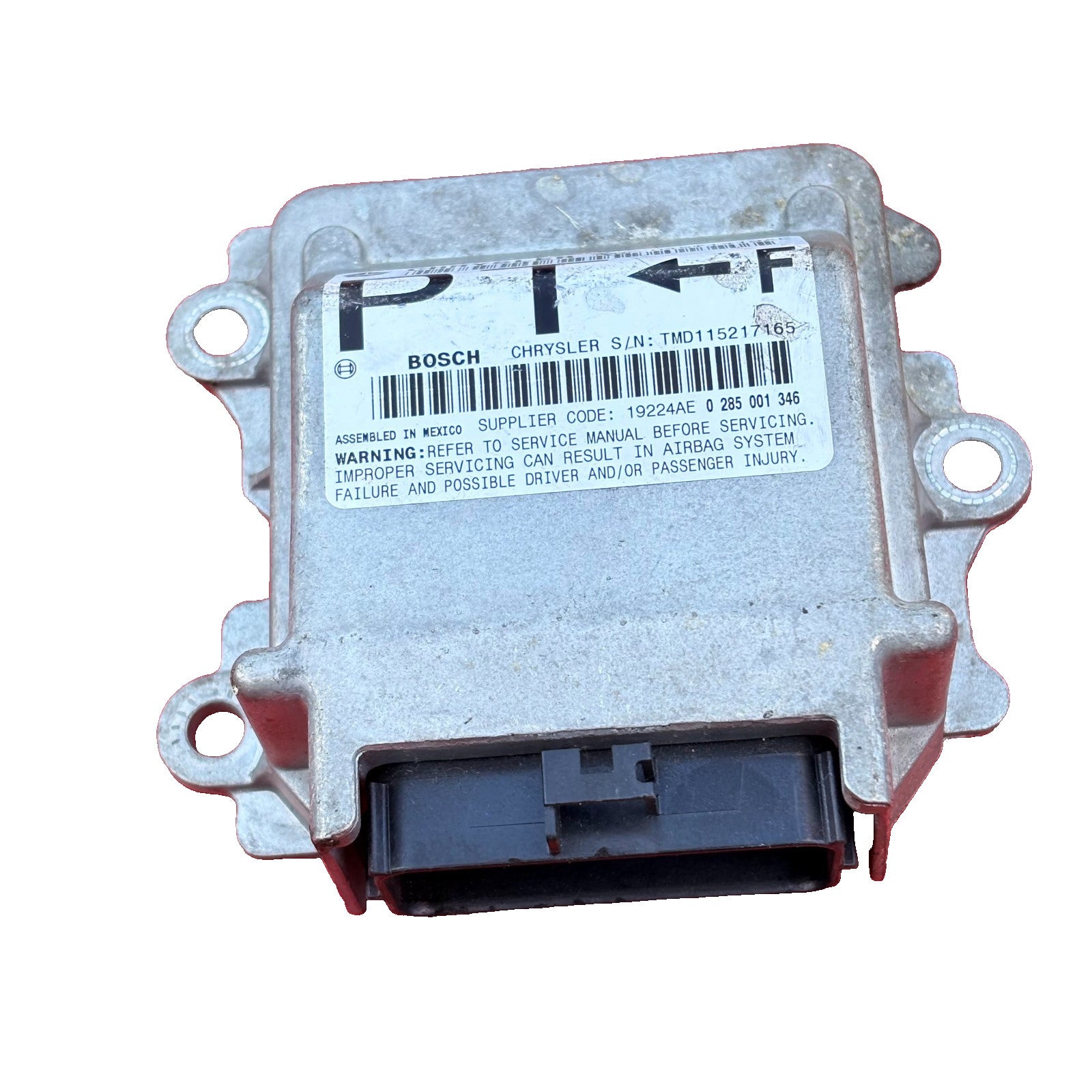 2001-2002 Chrysler PT Cruiser SRS Airbag ECU ORC Module 04671419AE
