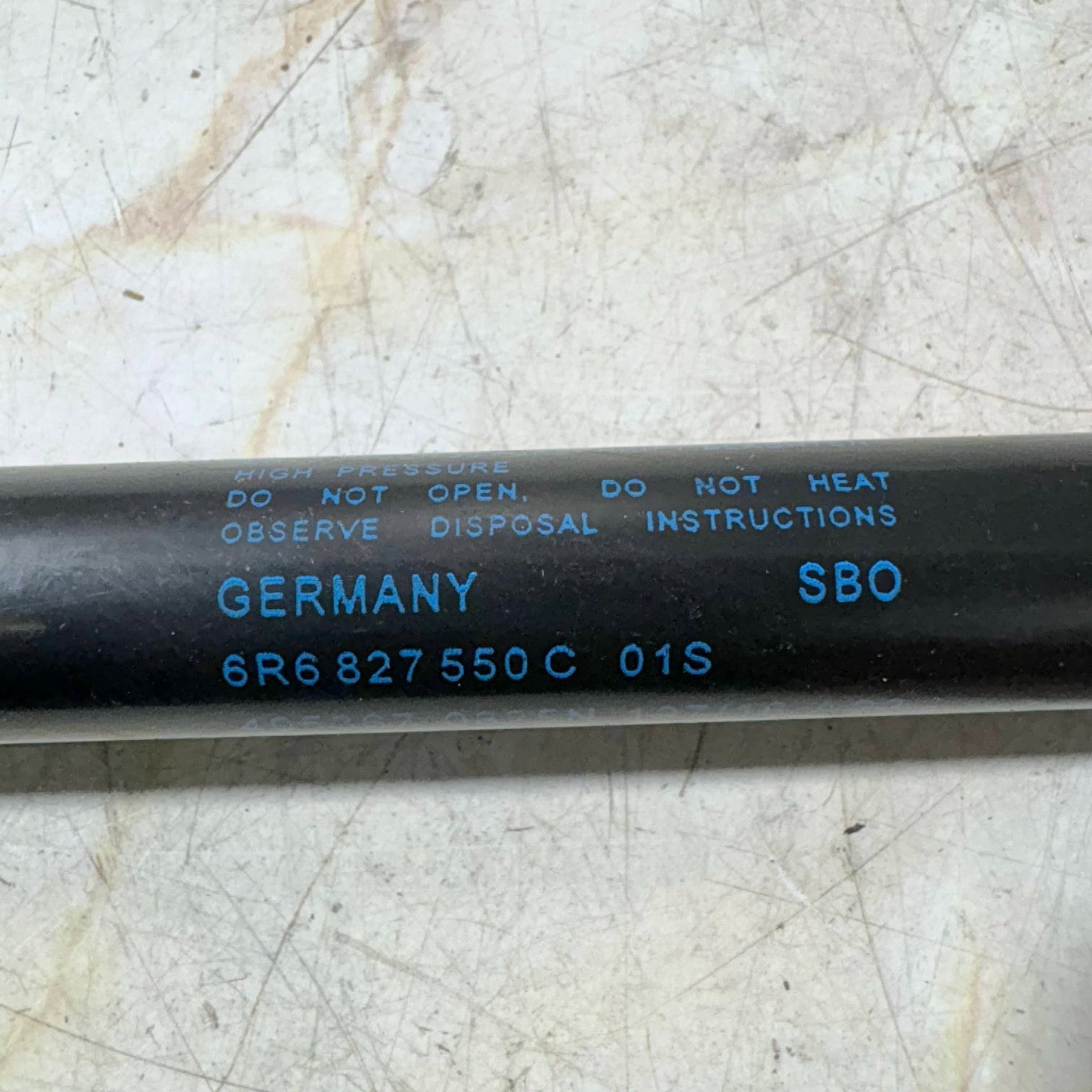VW Polo Mk5 6R 6C 2014-2017 Rear Tailgate Boot Gas Strut 325N 6R6827550C