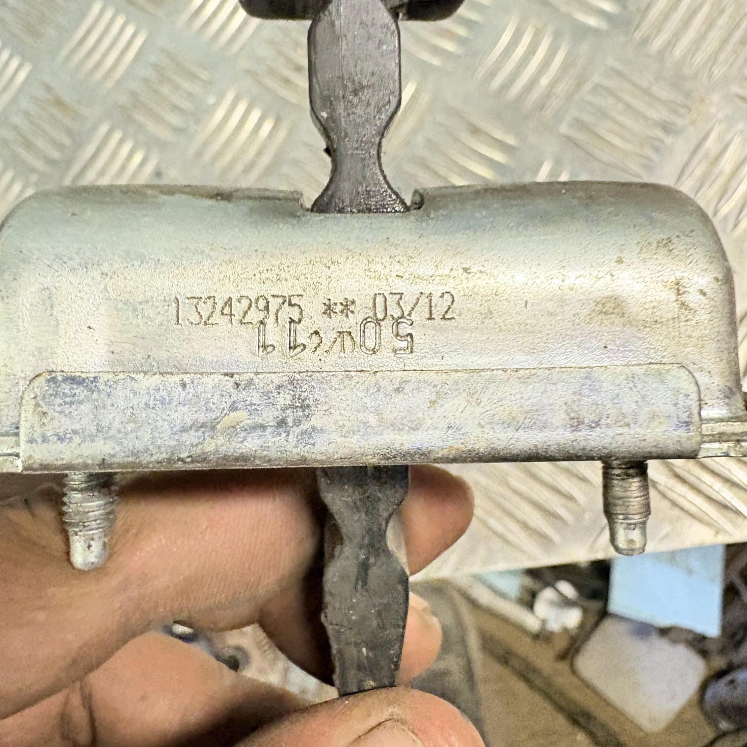Vauxhall Corsa D E Front Door Hinge StopCheck Strap 13242975