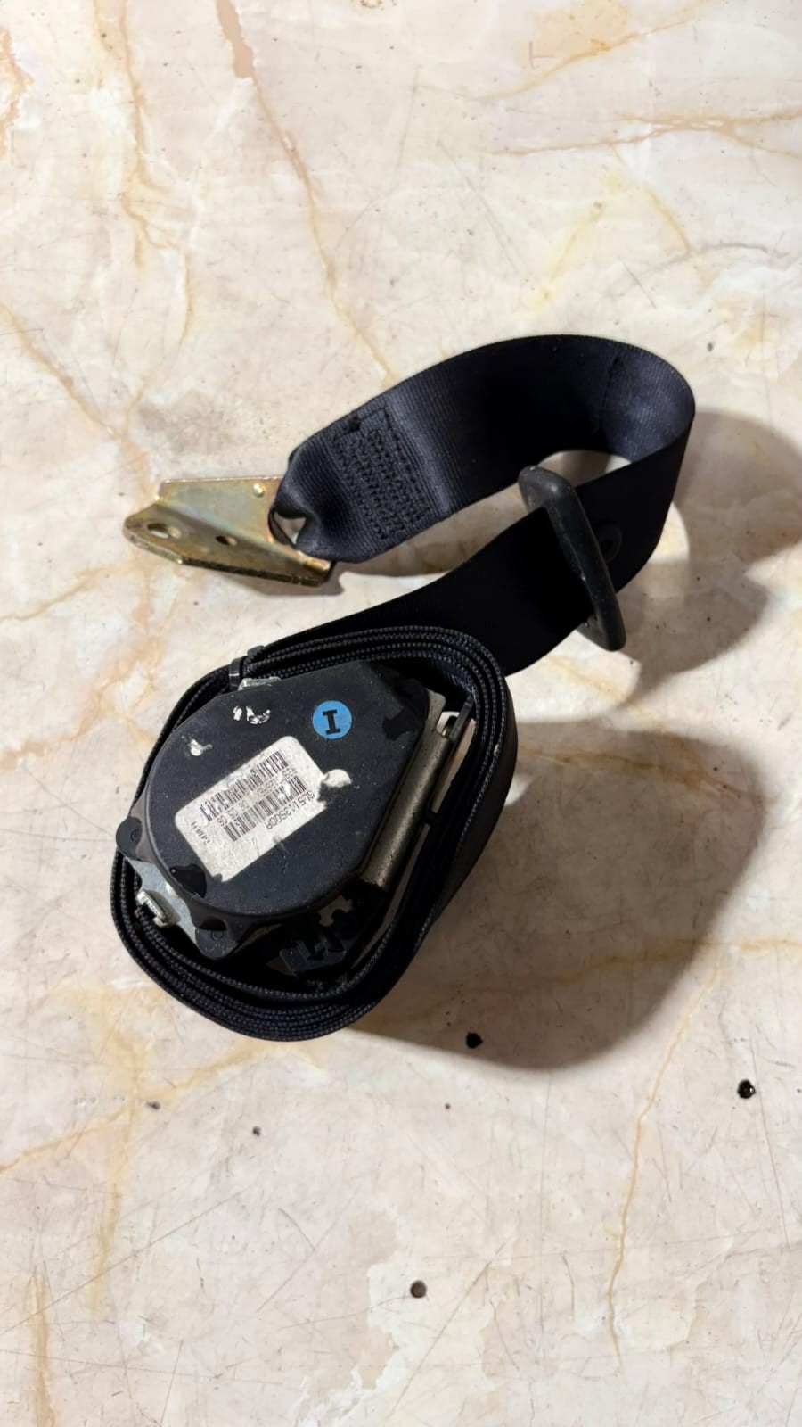 Volkswagen Jetta V Rear Left Seat Belt 6050310F1A-2006