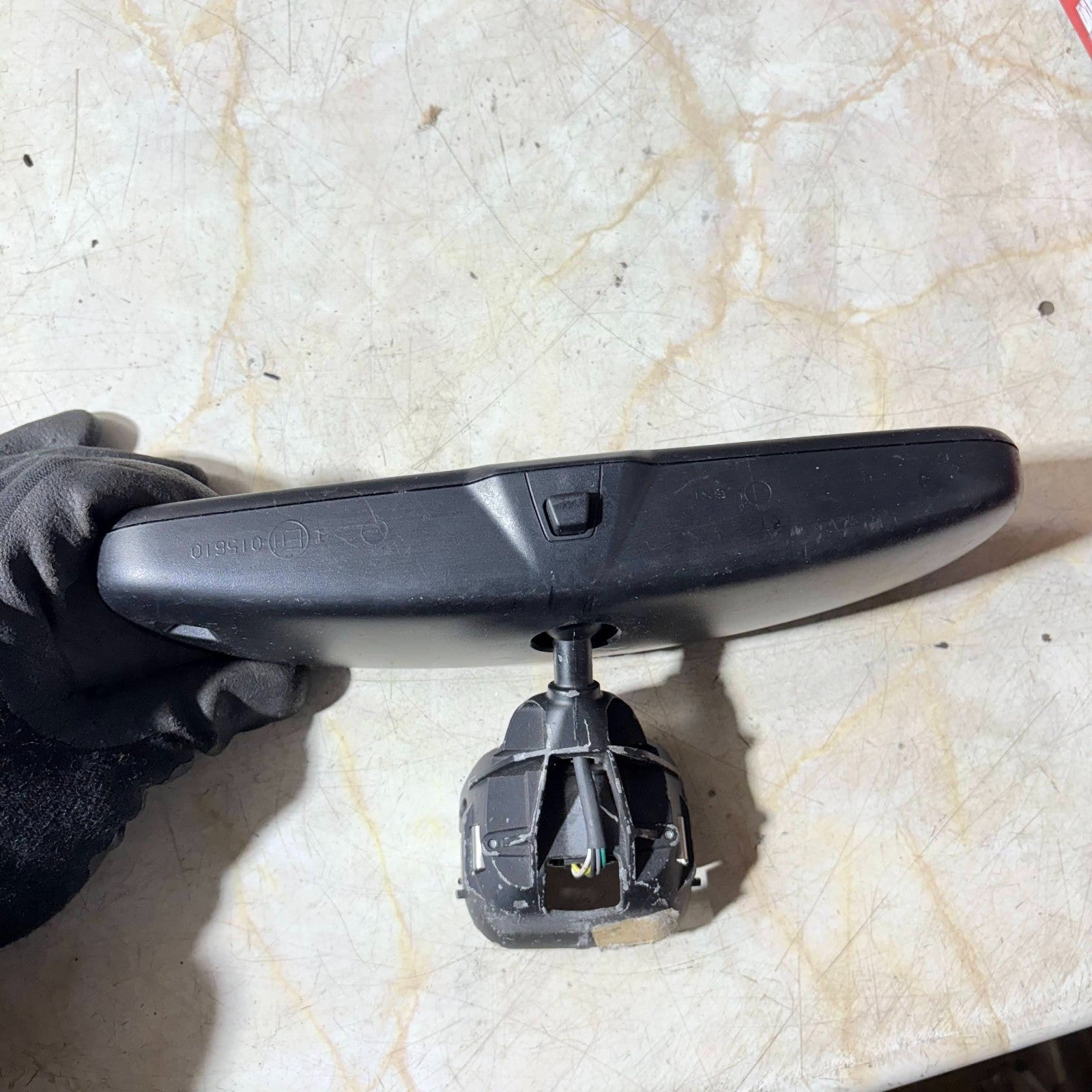 2008 SKODA OCTAVIA AUTO DIMMING INTERIOR REAR VIEW MIRROR E11 015610