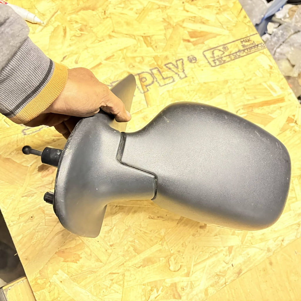 Renault Kangoo MK1 2003-2008 Passenger Left Wing Door Mirror Black E9014106