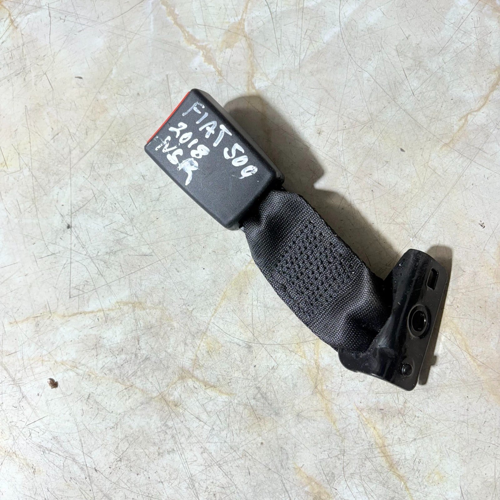 Fiat 500 2015–2020 Rear Left Seatbelt Buckle Passenger Side 34045525