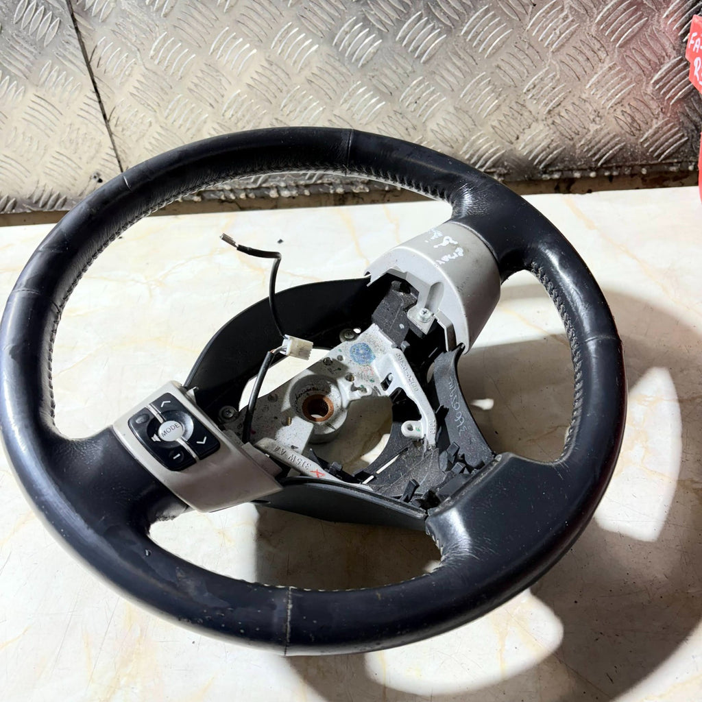 Toyota Yaris Mk2 XP90 2006-2011 Leather Steering Wheel Audio RHD GS120-02460