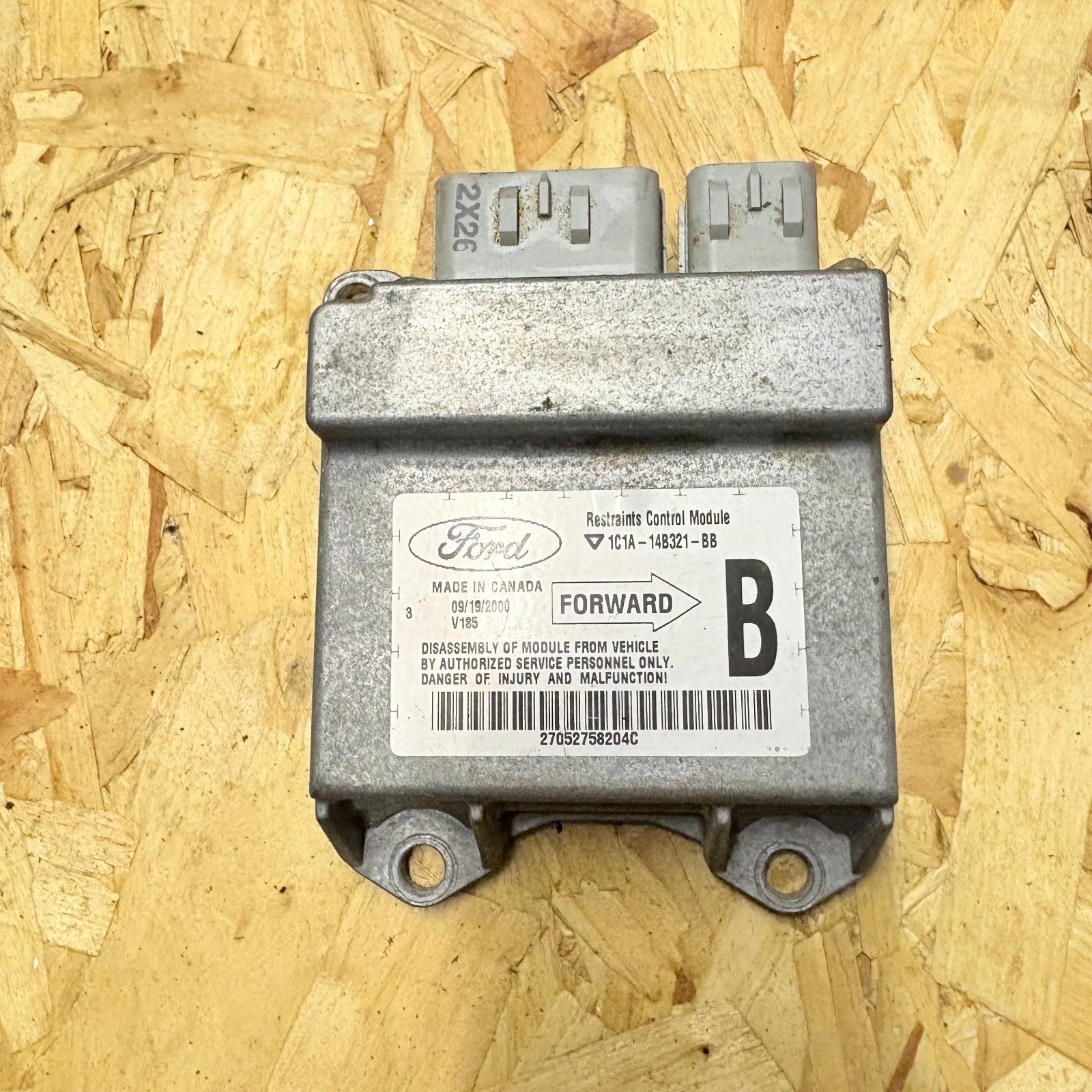 Ford Transit MK6 2000-2006 Safety Control Unit Module ECU 1C1A14B321BB