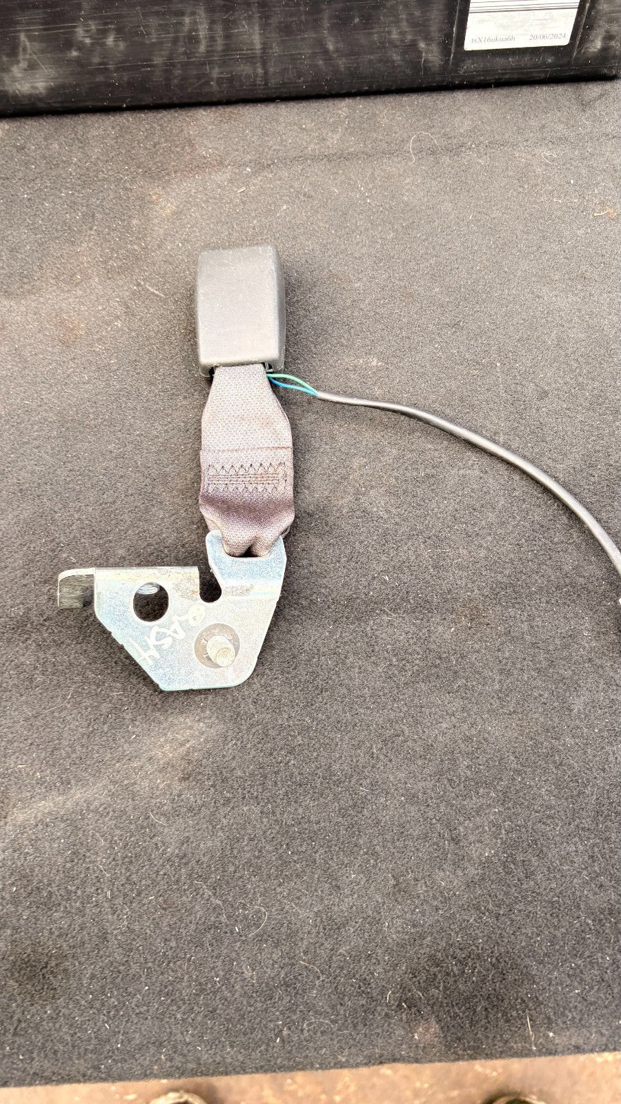 NISSAN QASHQAI J11 2015 SEAT BELT BUCKLE REAR LEFT PASSENGER SIDE 308333210