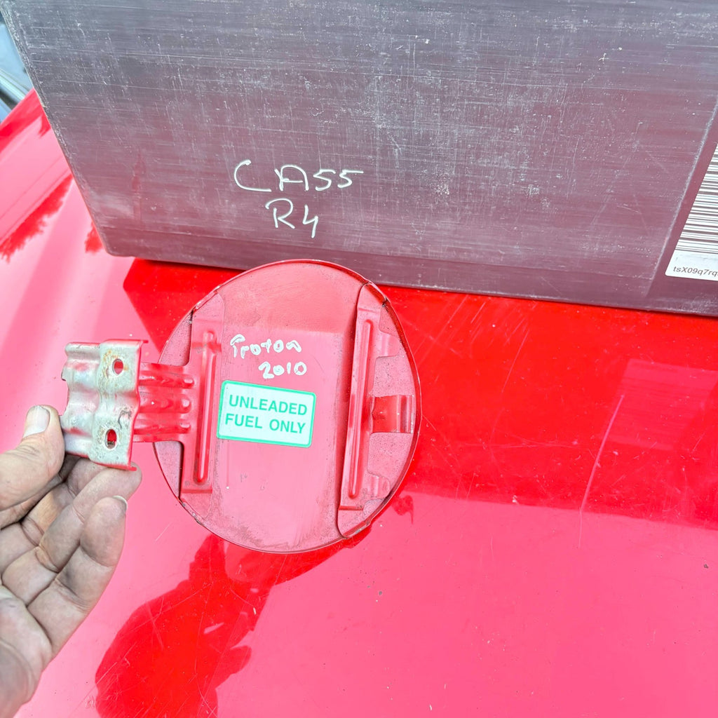 Proton Fuel Filler Flap Door Cover Red Petrol Tank Door (Photo Match) 2010