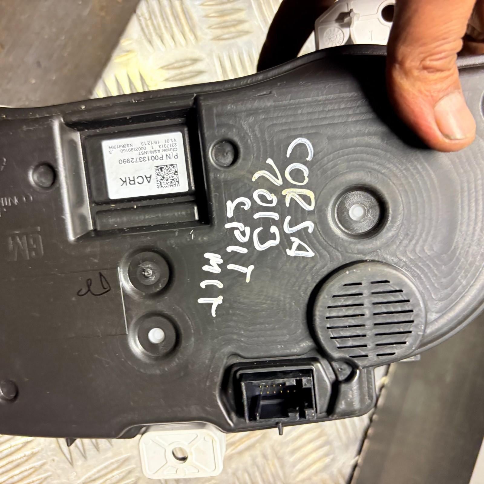 2013 VAUXHALL CORSA D SPEEDOMETER INSTRUMENT 1344277