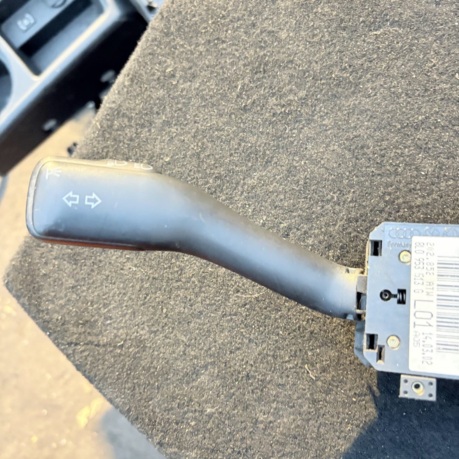Audi A2 2000-2005 Indicator Wiper Stalk Switch 8L0953513G 4B0953503E