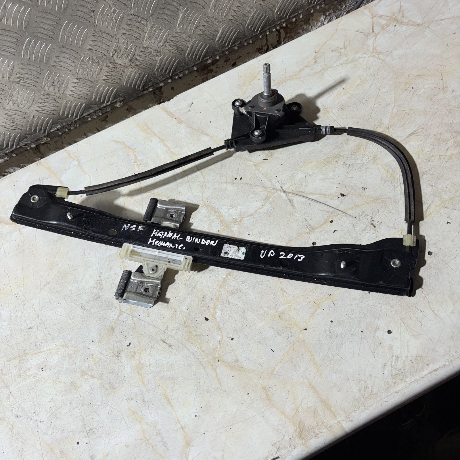 Volkswagen Up Left Front PAssenger Side Window Regulator Mechanism LH936706