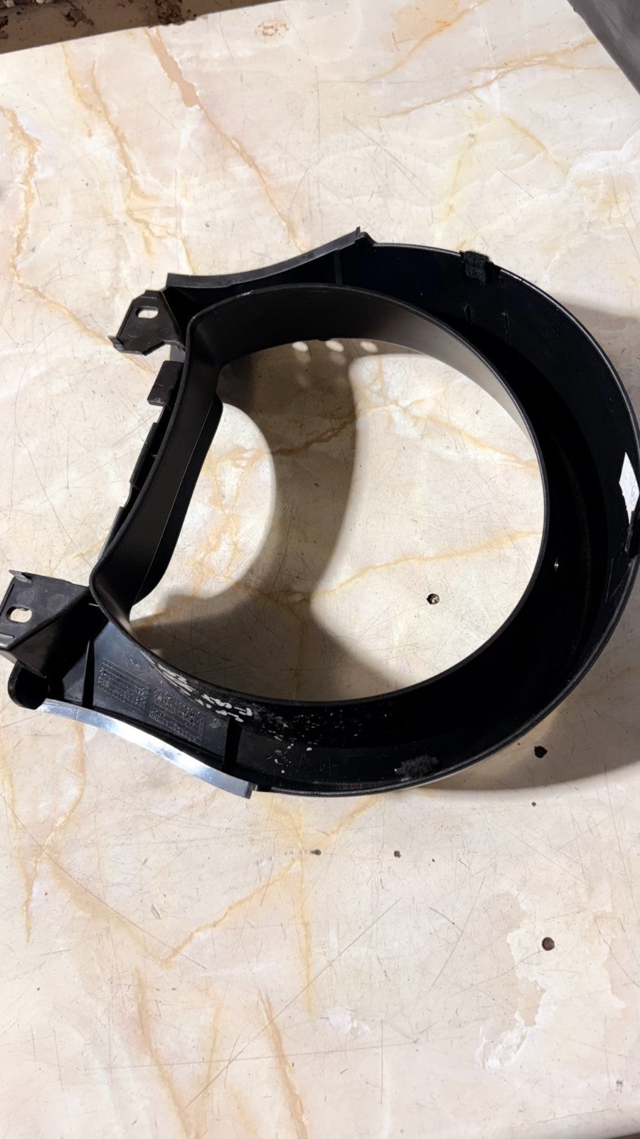 FIAT 500 FACELIFT 2015-2024 SPEEDOMETER INSTRUMENT CLUSTER SURROUND TRIM BEZEL