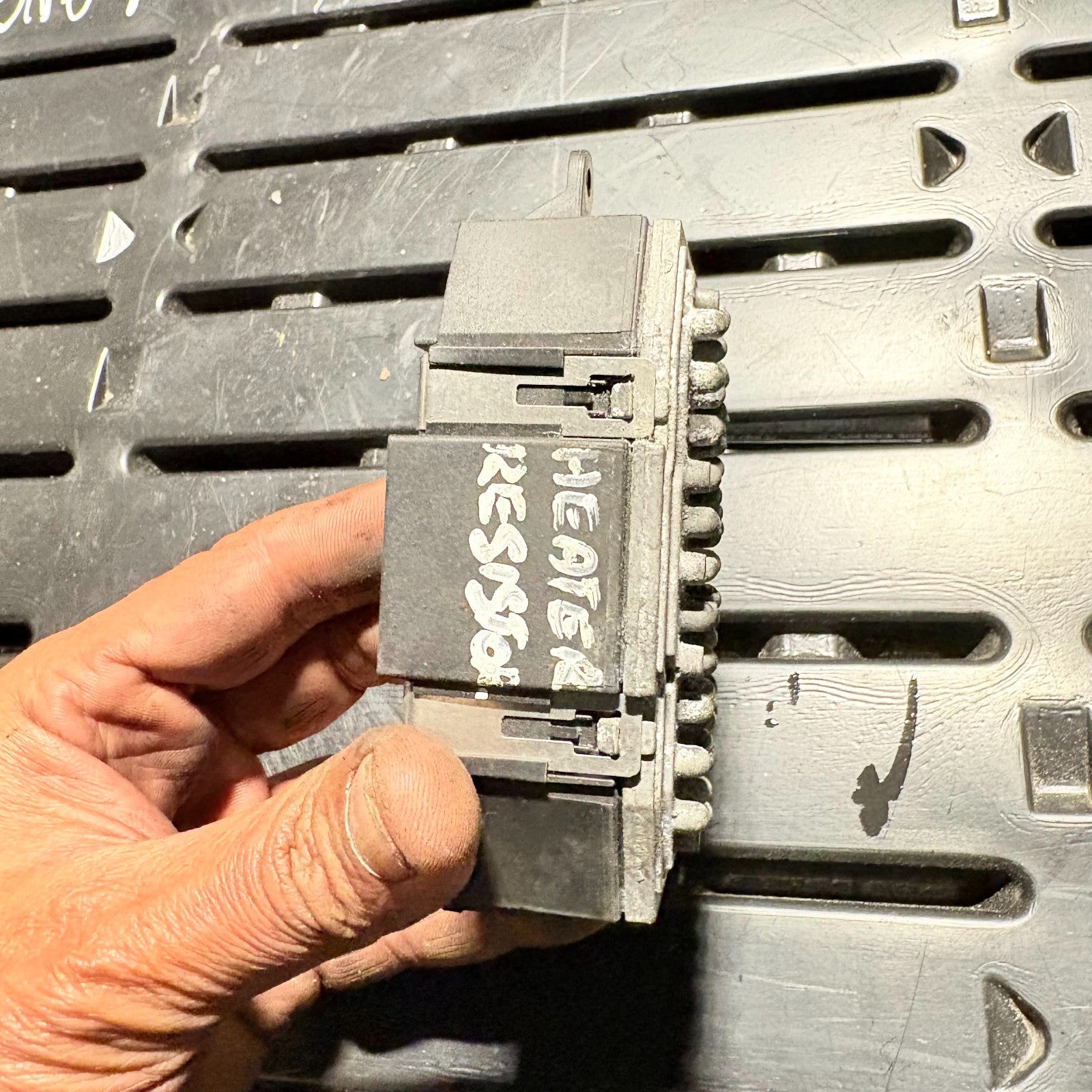 AUDI A3 2009 HEATER BLOWER FAN RESISTOR 3C0907521F