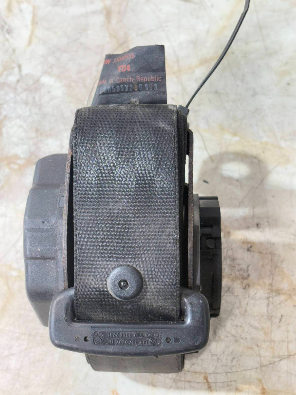 Seat Ibiza 2006 Seat Belt 6l0 857 805 B NSR