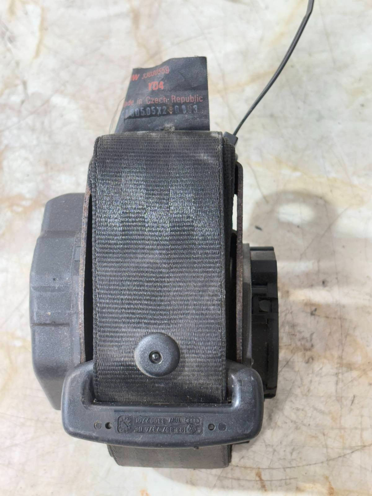 Seat Ibiza 2006 Seat Belt 6l0 857 805 B NSR