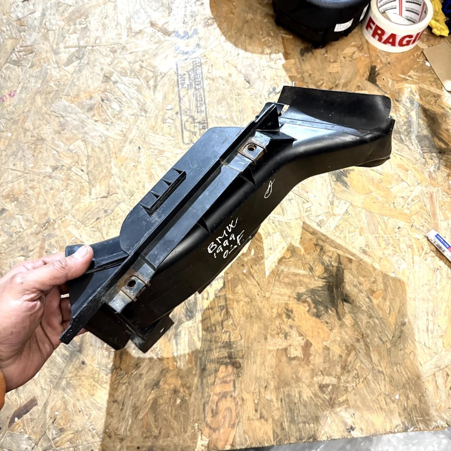 BMW 3 Series E46 Intake Air Tube Pipe 12.90-7521582, 51718197928 OSF
