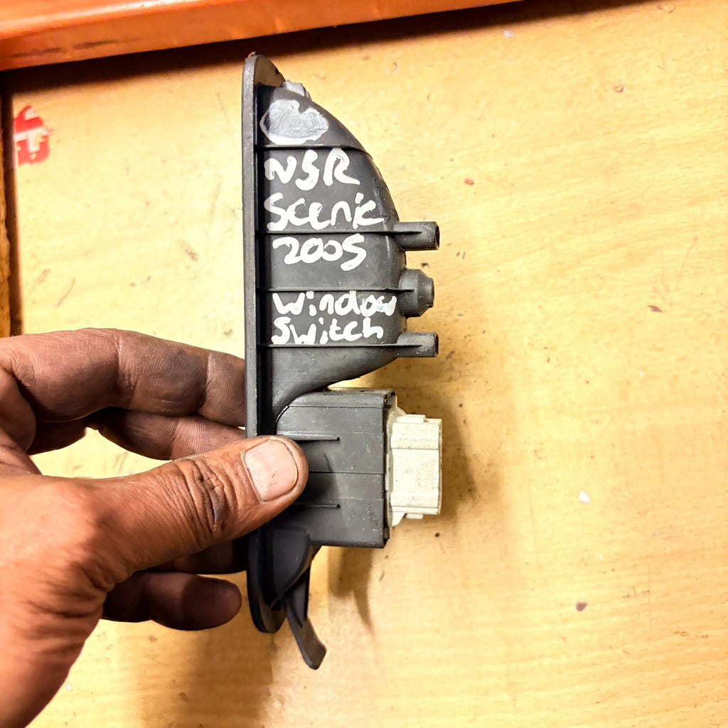 Renault Scenic 2003-2009 Passenger Rear Left Window Switch