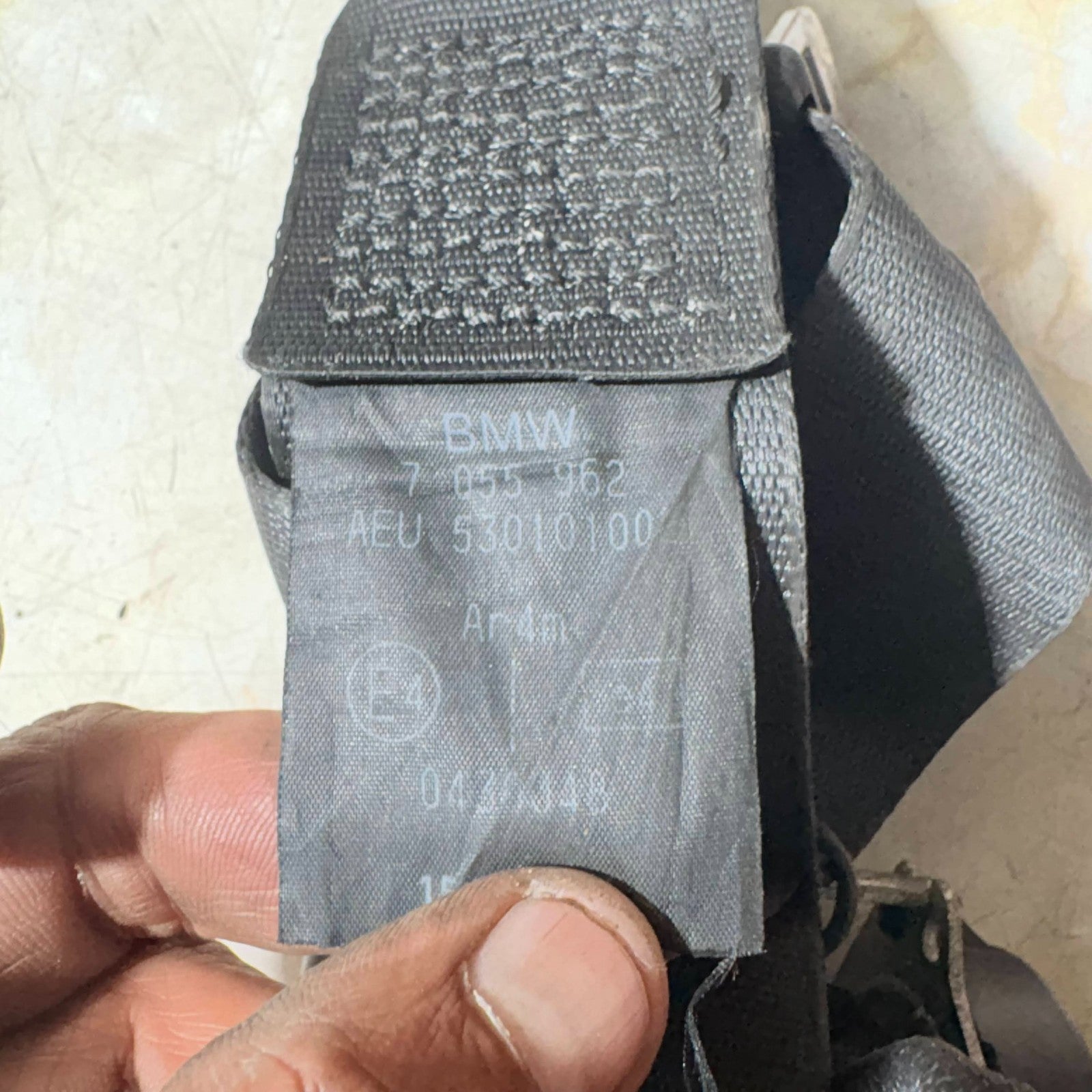 BMW MINI 2006 O/S Driver Offside Rear Seat Belt 7055962