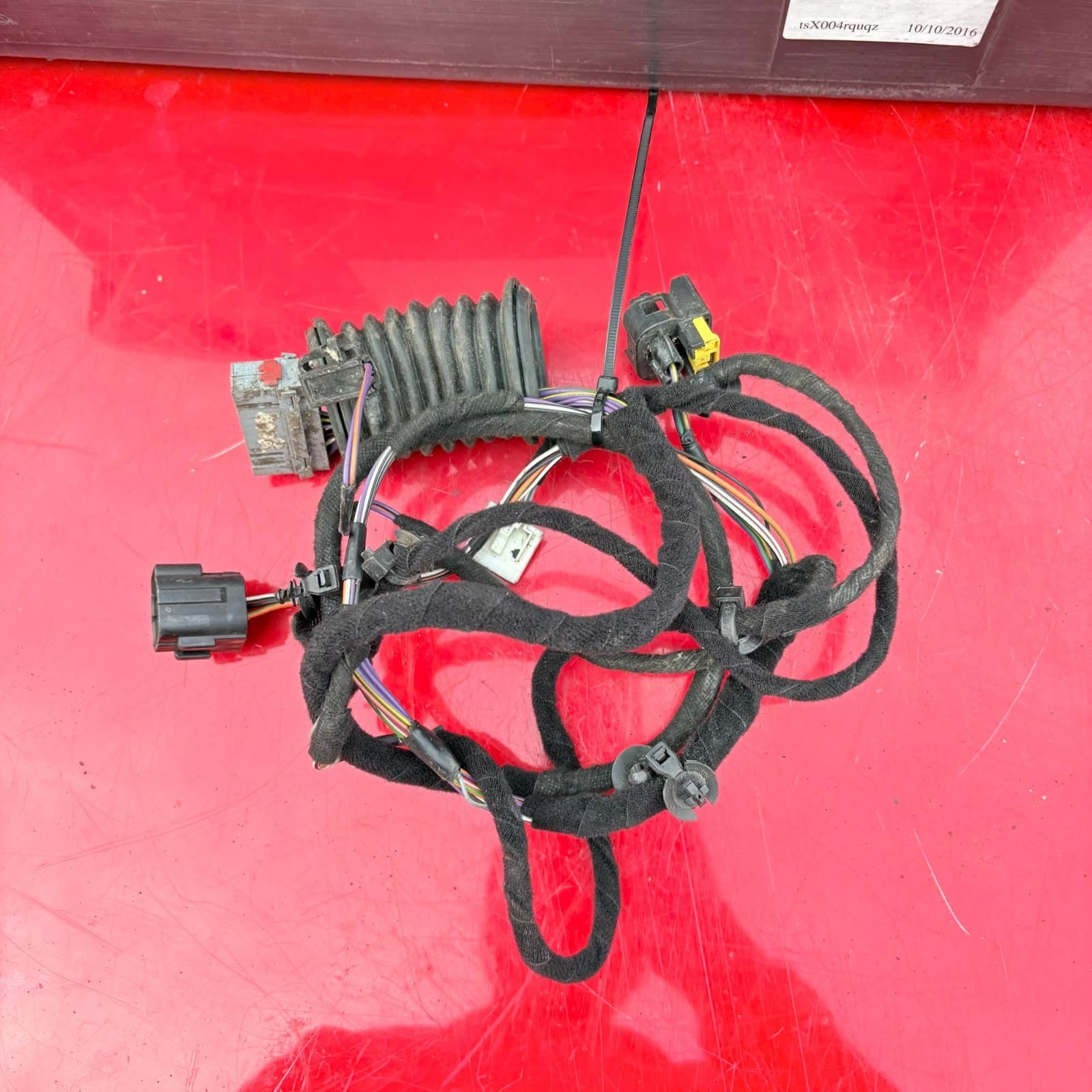 Fiat 500 312 2008-2015 Left Passenger Front Door Wiring Loom Harness 51810502