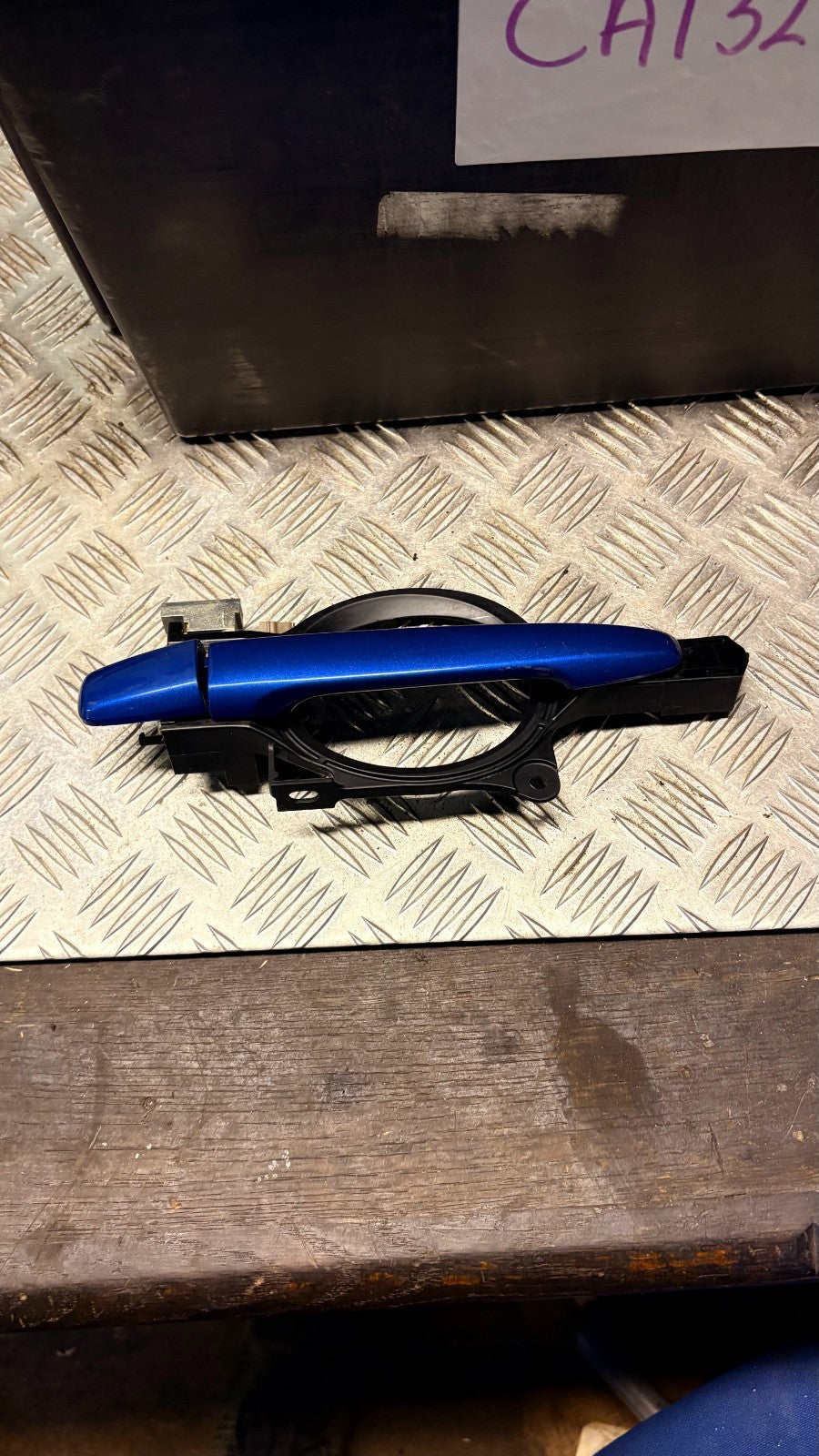 Mitsubishi Lancer CJ/CY 2008-2017 Rear Right Exterior Door Handle Blue O/SR