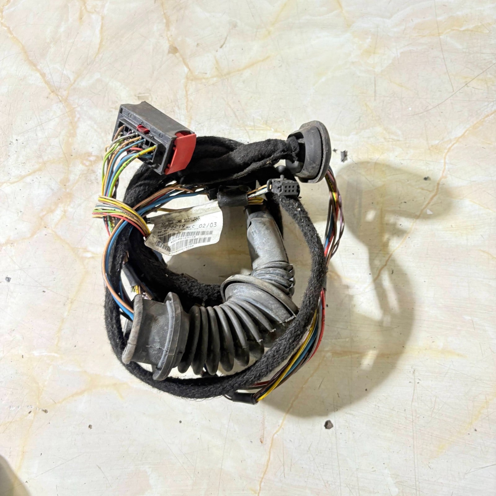 PEUGEOT 307 DOOR WIRING LOOM FRONT DRIVERS SIDE OFFSIDE RIGHT 9642621980