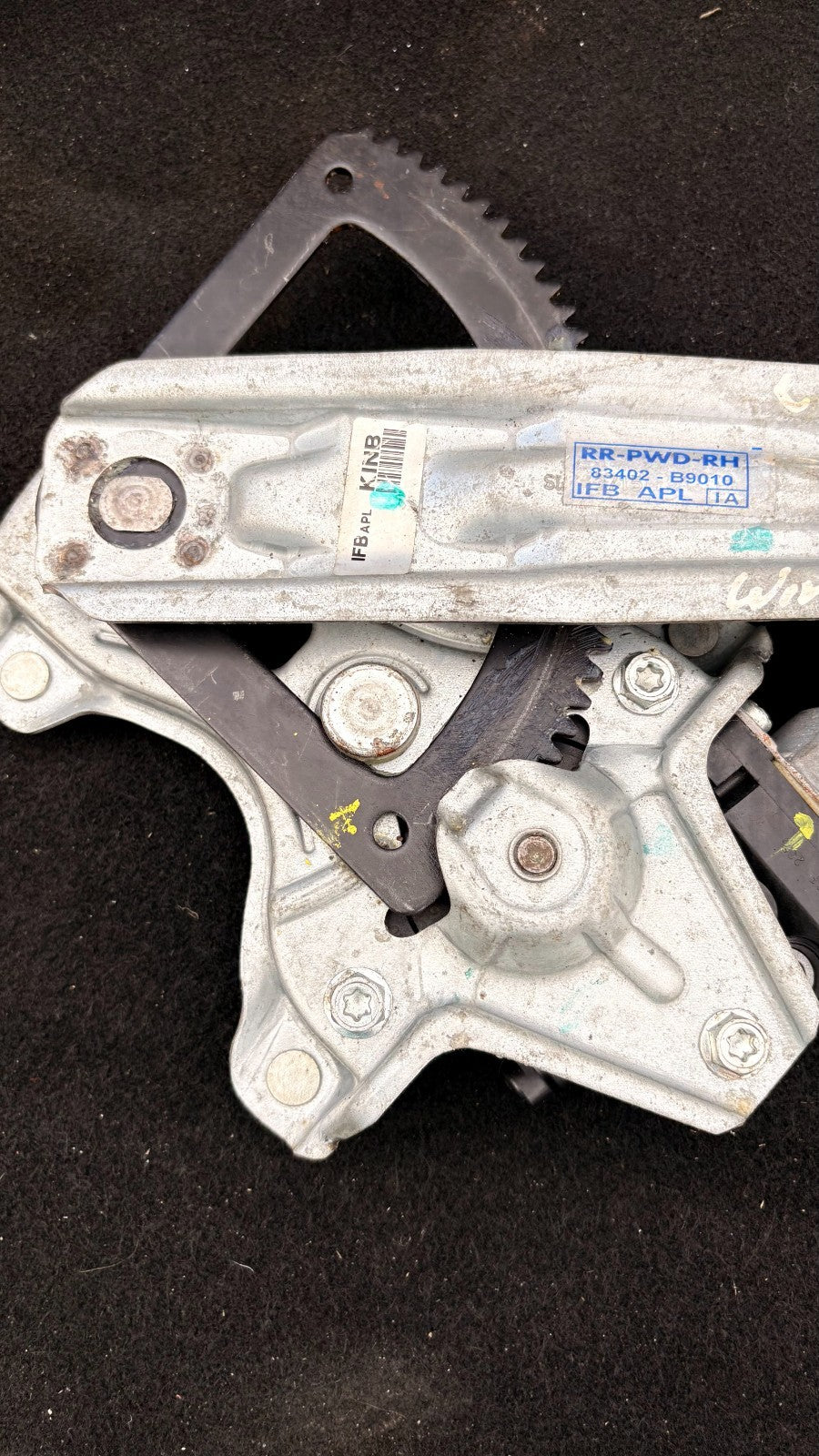 Hyundai i10 MK2 2015 Rear Window Regulator Right Drivers 83460-B4000