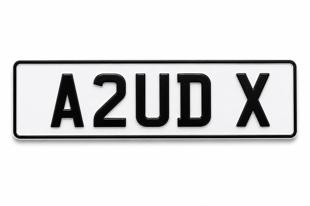 Asad Number plate Private Plate A2UD X Reg For Sale Cherished Plate Name