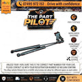 Chevrolet Captiva C100 2010-2013 2x Tailgate Glass Gas Struts 96861594