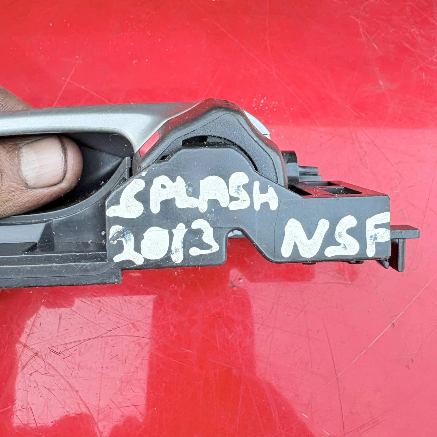 SUZUKI MK1 2013 HATCH REAR DRIVER FRONT LEFT SIDE INTERIOR DOOR HANDLE