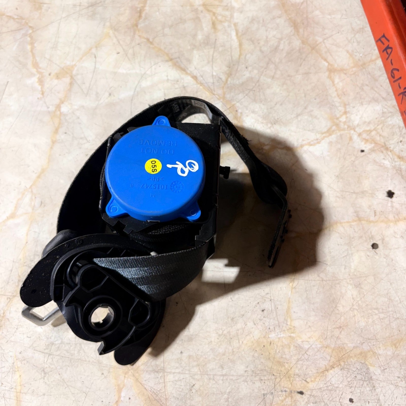 Skoda Citigo Mk1 11-19 VW Up 11-20 OSR Rear Right Seatbelt 1S0857806BRAA