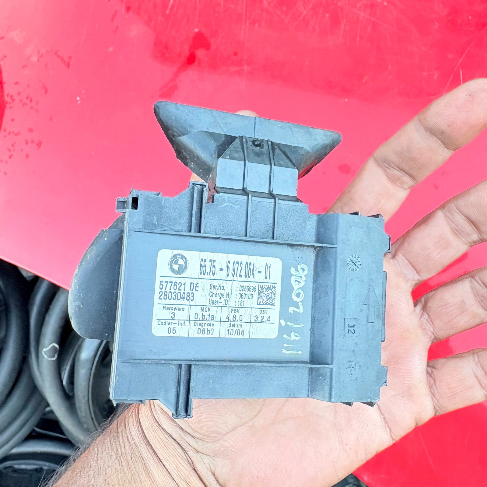 BMW 1 Series E87 5 Door Alarm Ultrasonic Motion Sensor Module 28030483 2006