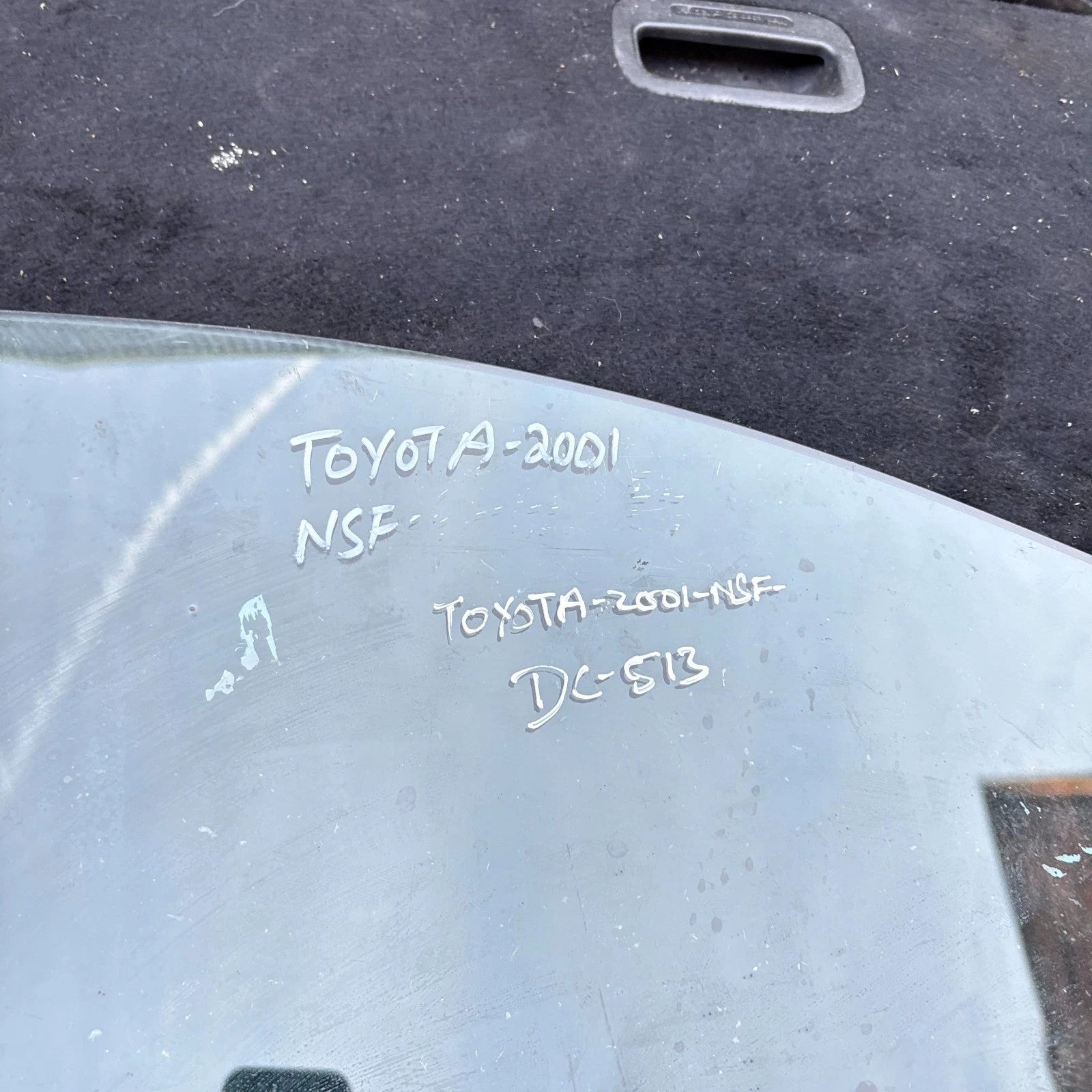 Toyota Avensis 1997-03 Front Left Passenger Door Window Glass D4D T22 43R-00050